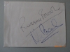 Picture of Russell Brooks & Mike Broad autograph + press photo