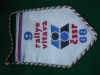 Picture of Rallye Vltava CSSR 1968 competitors plaque and pennant