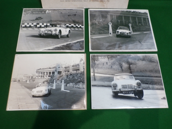 Picture of MGA KFV334 a rallying history in 6 photographs